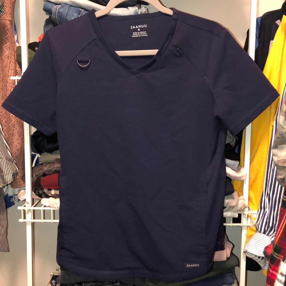 Jaanuu navy blue scrub set